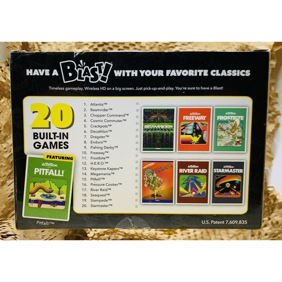 Atari 2600 Activision Flashback PITFALL! + 19 Games HDMI Wireless Controller New - Picture 3 of 5